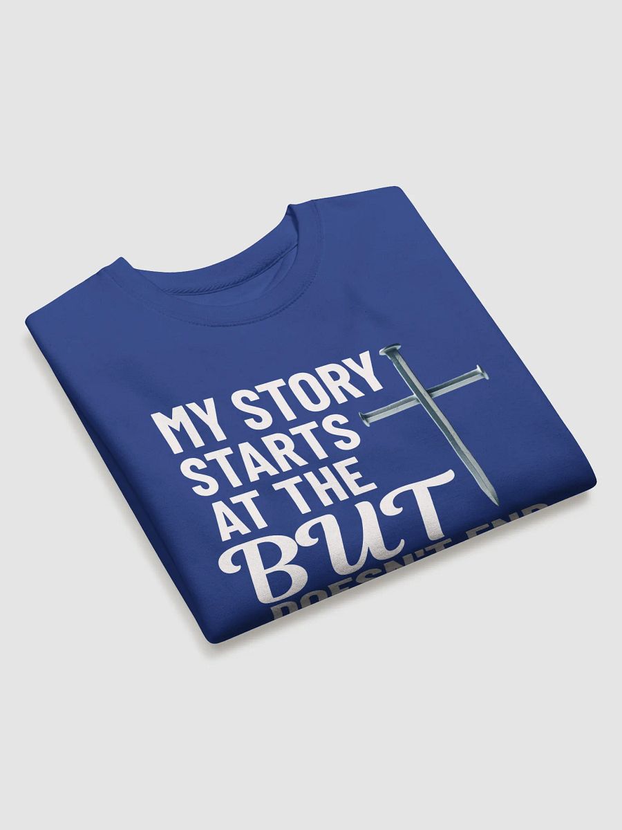 My Story Starts at the Cross – Faith Journey Sweatshirt product image (19)