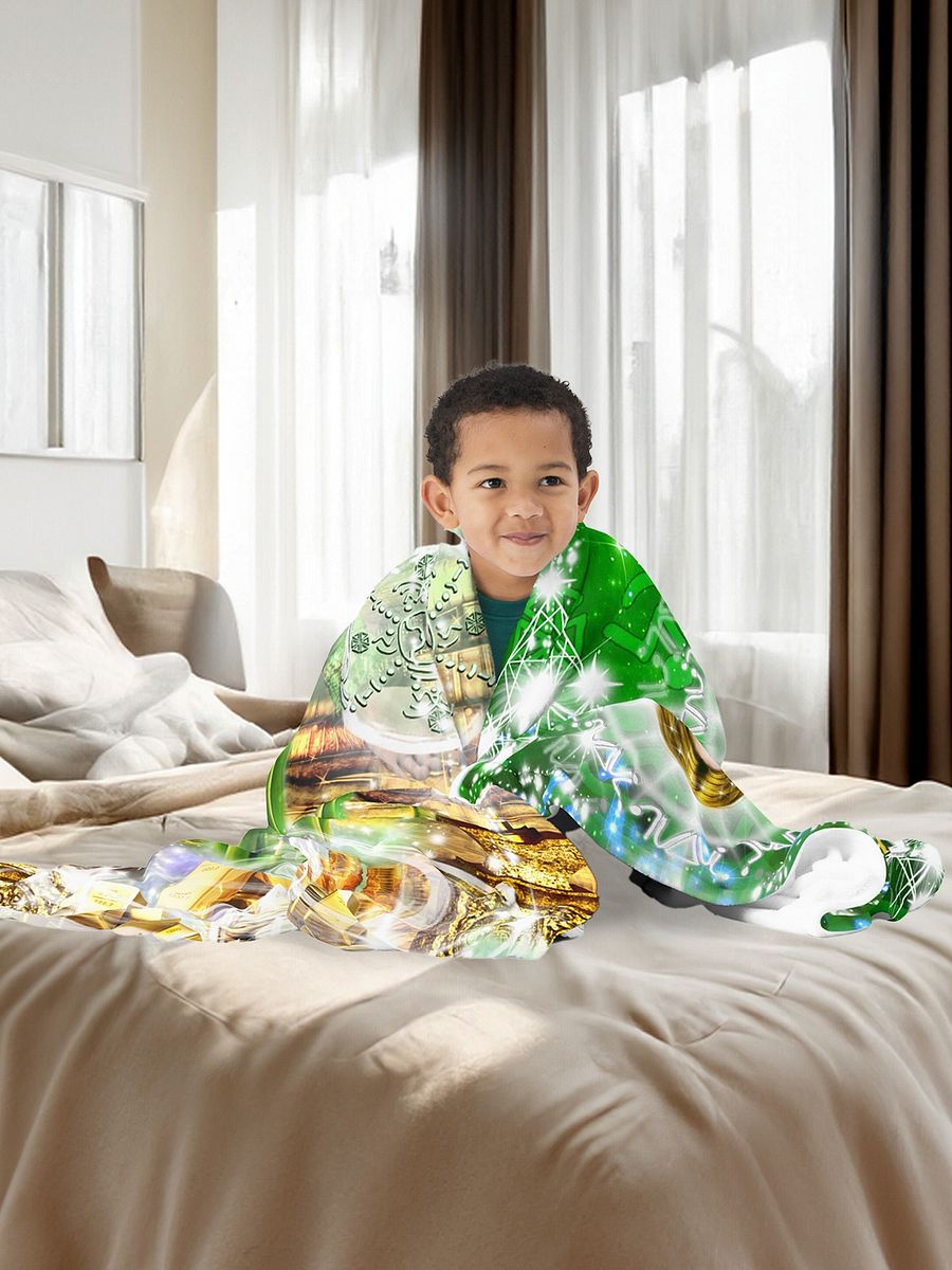 Enlightened Mastery Light-Tech Fleece Blanket product image (3)