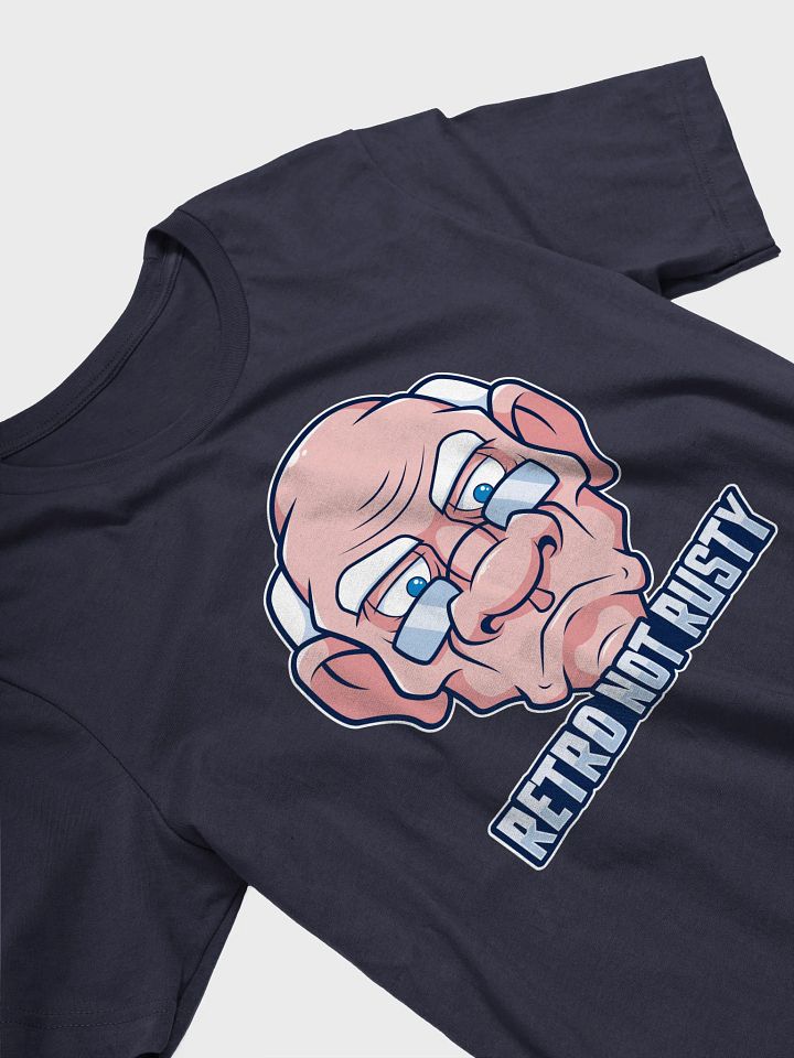 Retro Not Rusty Funny Old Gamer Dad Tee product image (2)