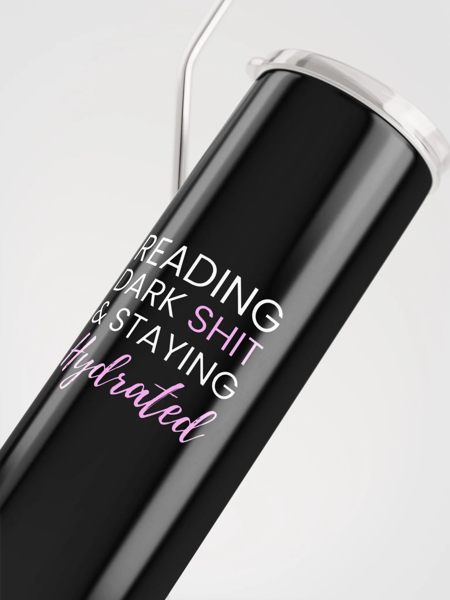Reading Dark Sh*t Tumbler - Black product image (4)
