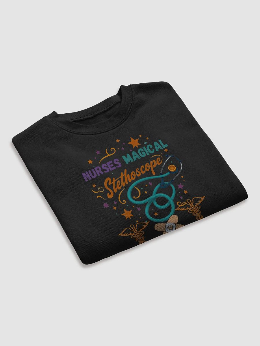 Magical Stethoscope Nurse Crop Sweatshirt product image (19)