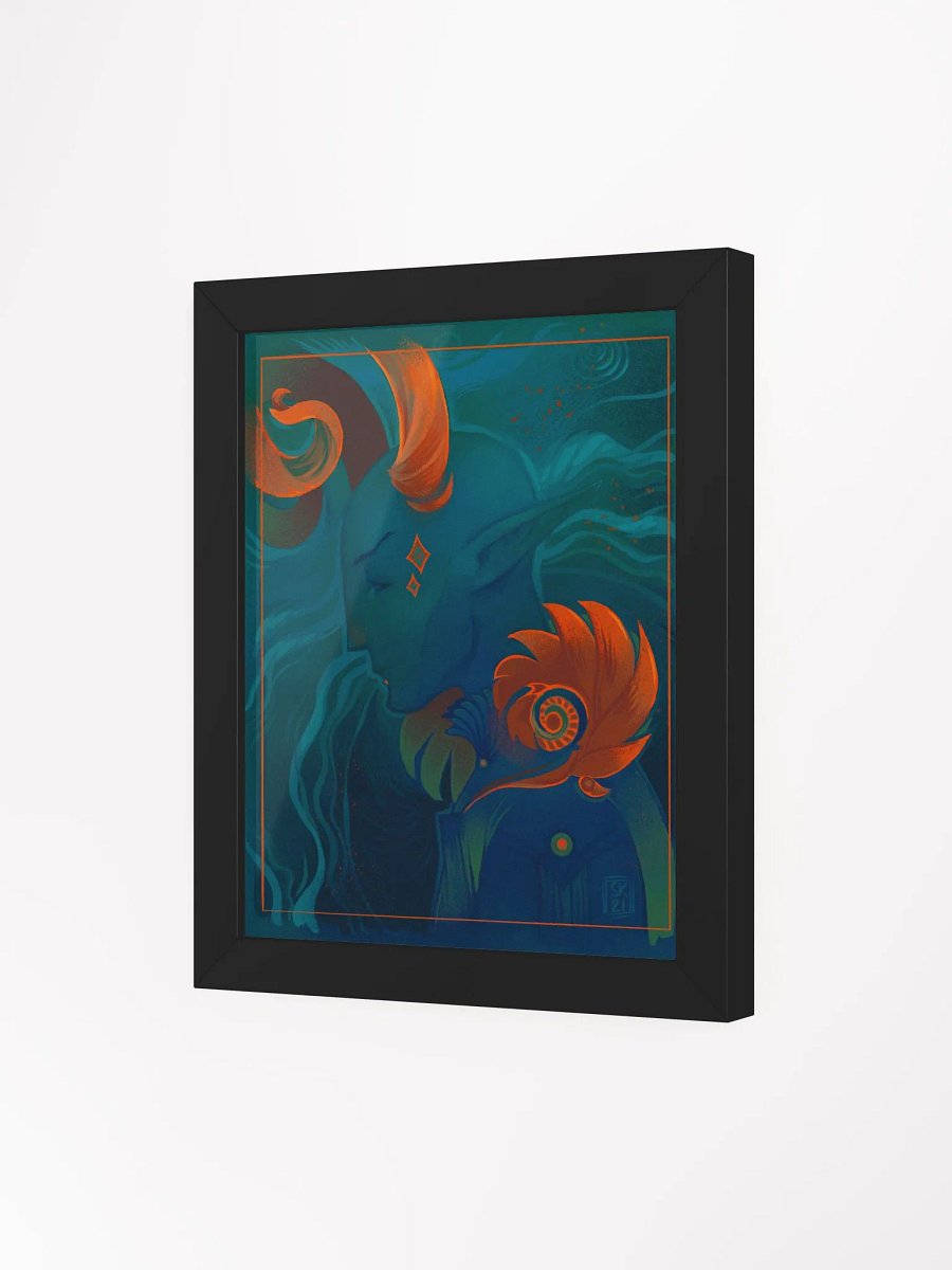 Elf Mage Framed Art Print product image (3)
