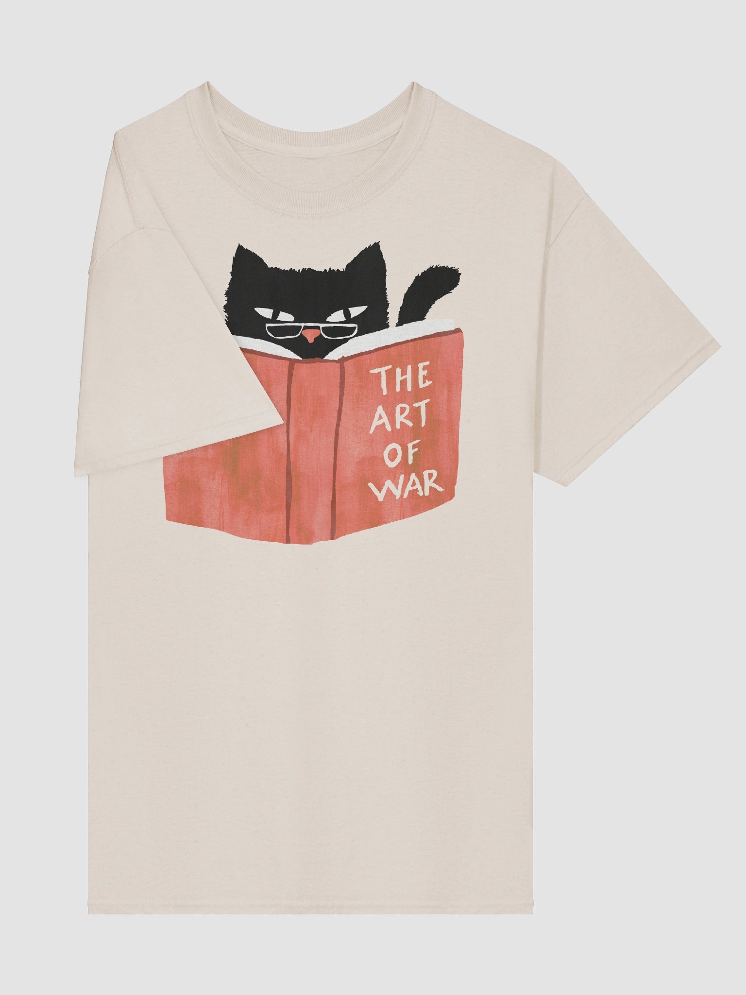 Diabolic cat graphic t-shirt product image (88)