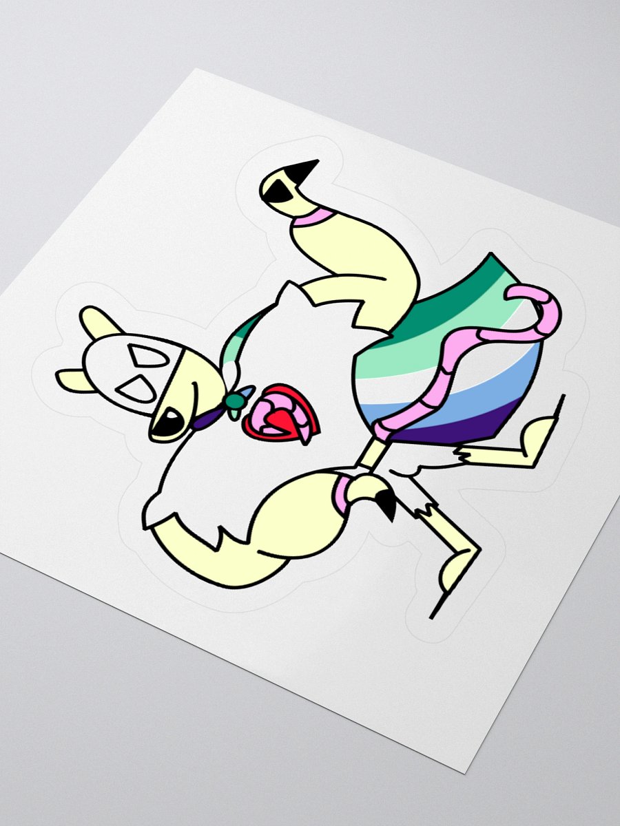 Superhomo! Vermili MLM White Variant Sticker! product image (8)