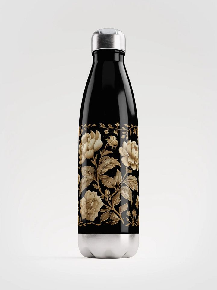 Vintage Floral Stainless Steel Water Bottle product image (1)