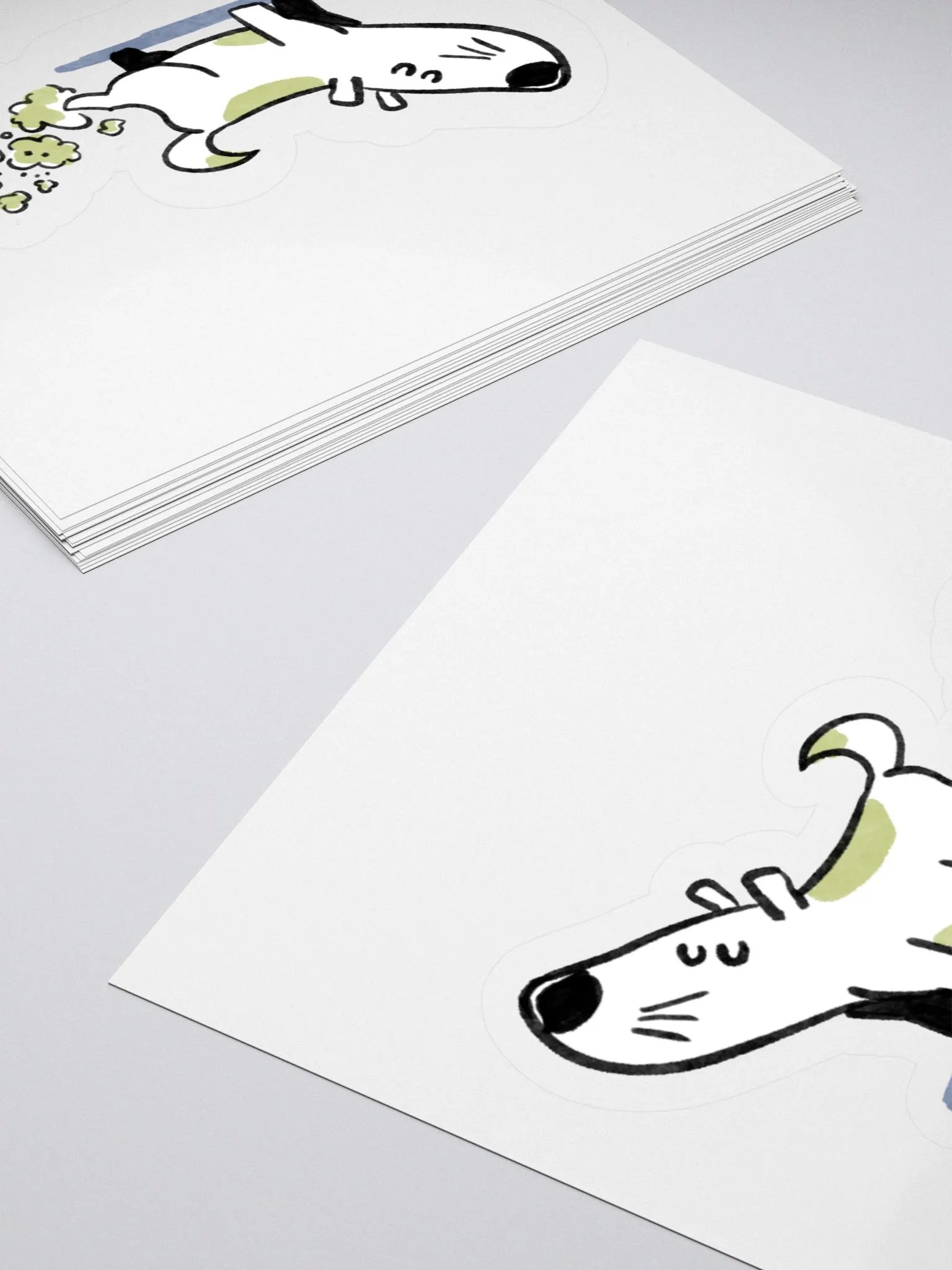 Just a Pup Poop | Kiss Cut Stickers product image (4)