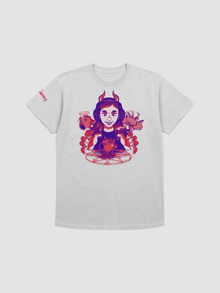Colorized Satanic Rituals Light Ensemble T-Shirt (Sleeve Logo) product image (1)
