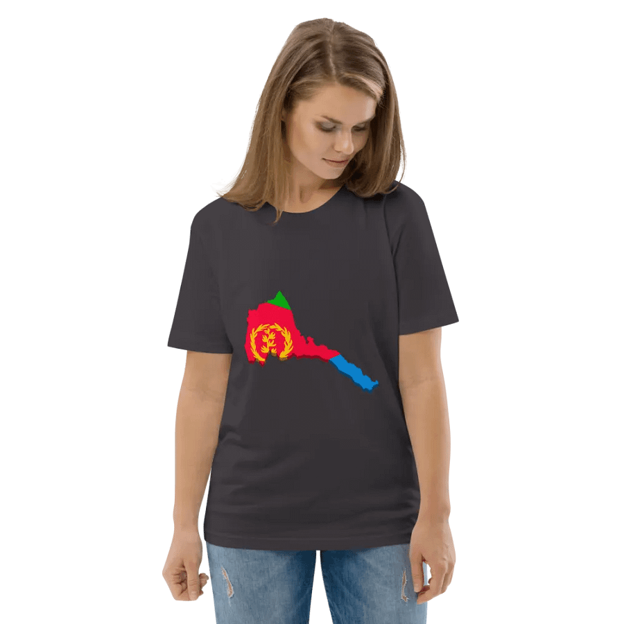 Eritrea Emblematic Map Organic Tee product image (140)