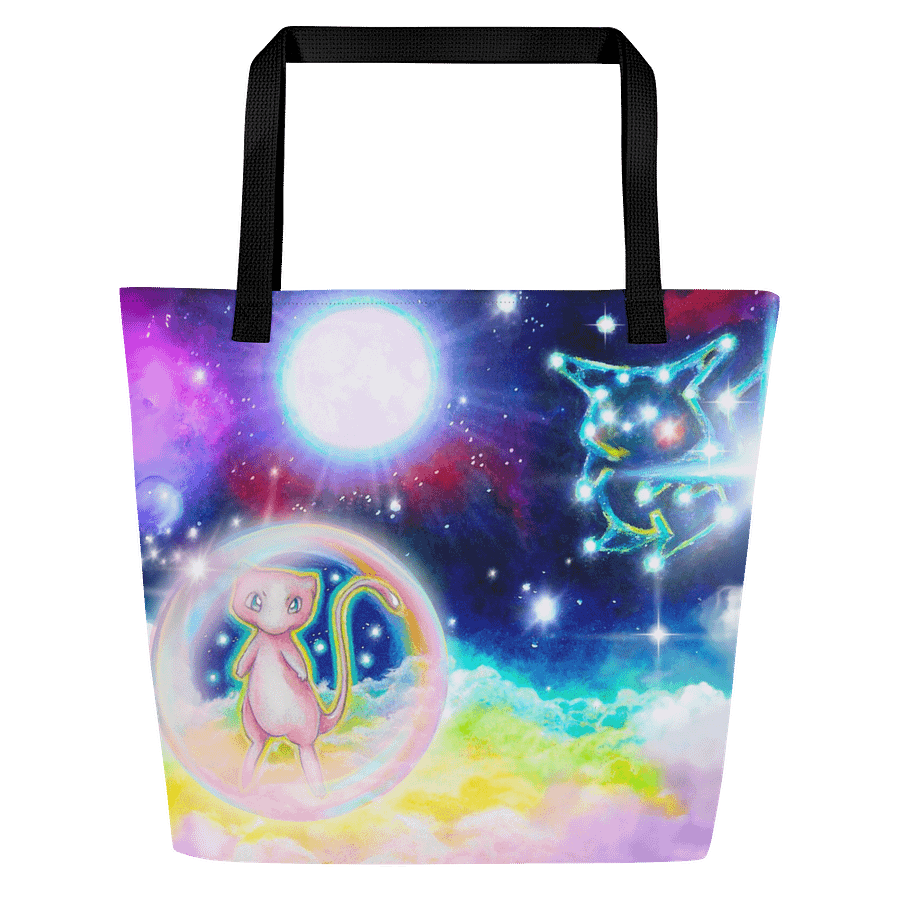 CerettaArt Rainbow Cloud Tote Bag product image (1)