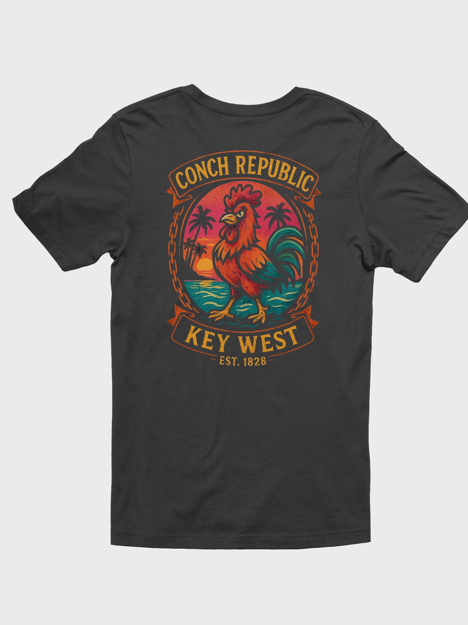 Key West Conch Republic T-shirt Unisex Ultra-Soft Tee product image (4)