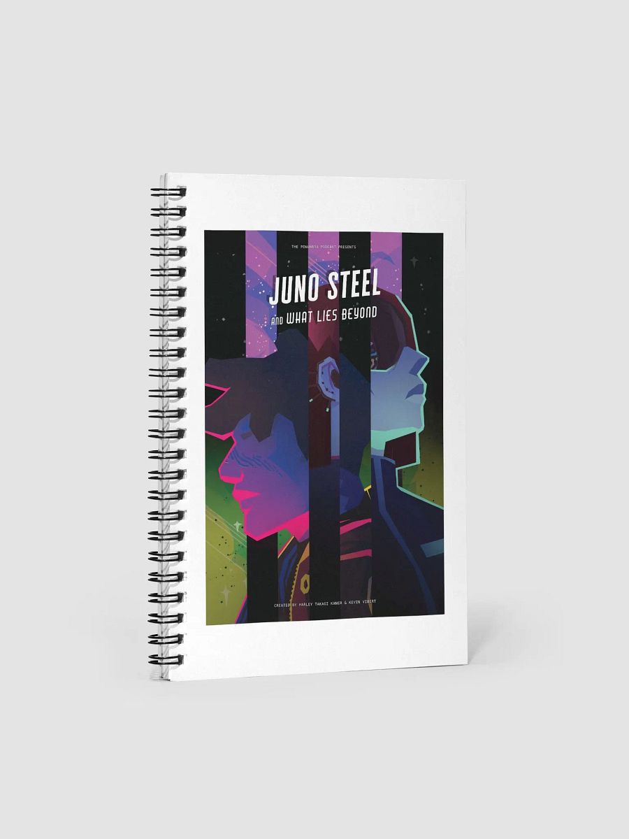 Juno Steel and What Lies Beyond (Part 3) Spiral Notebook product image (1)