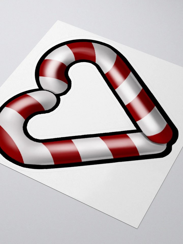 Sugar Cane Heart Sticker product image (2)