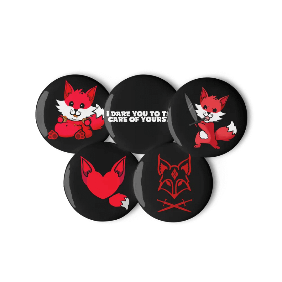 Fox badge Set product image (3)