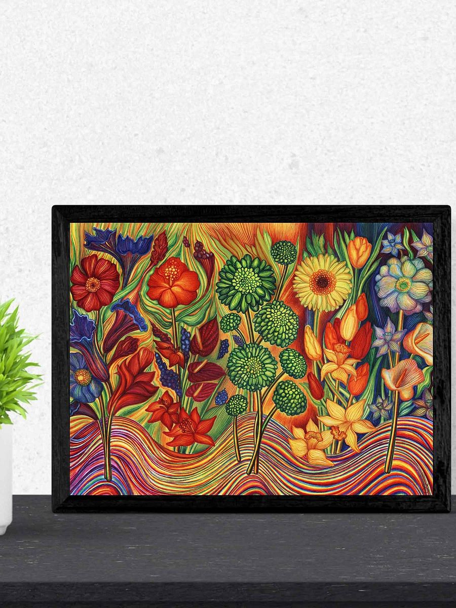 Blank Canvas: Unleash Your Artistic Vision - Multicoloured Flowers product image (4)