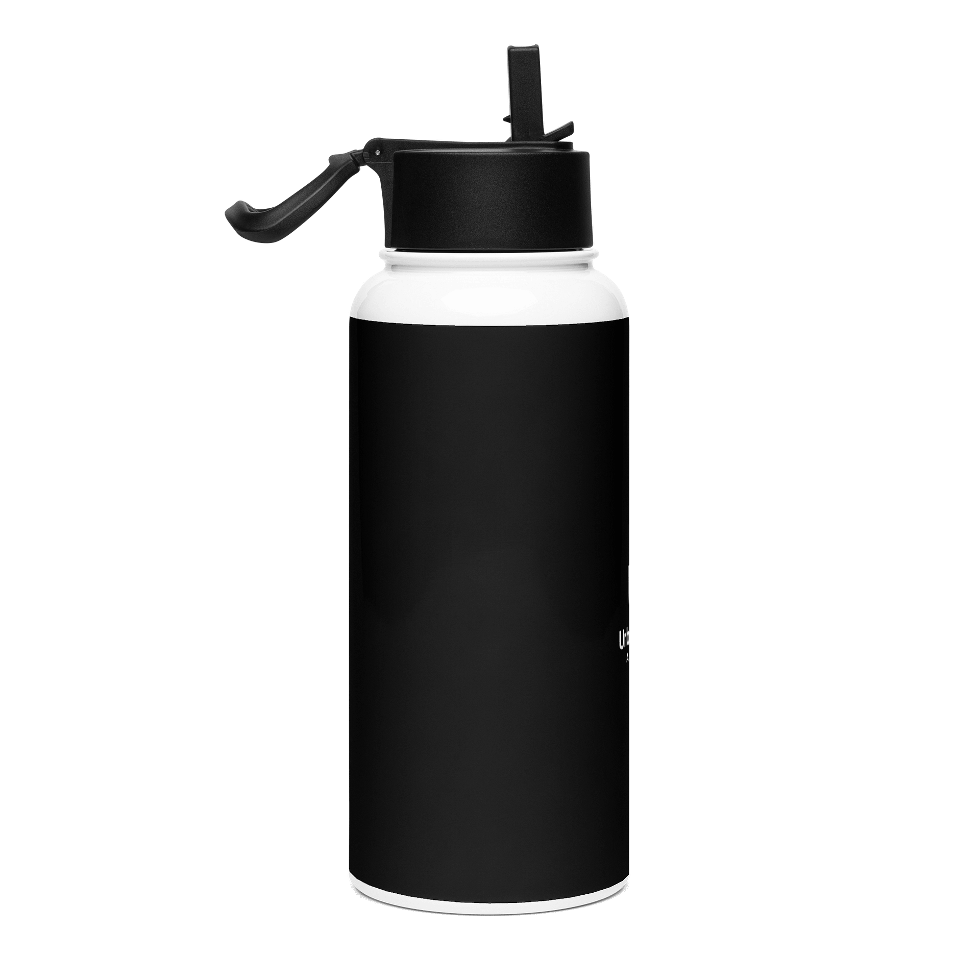 UrbanMindZ Black and white water bottle product image (4)