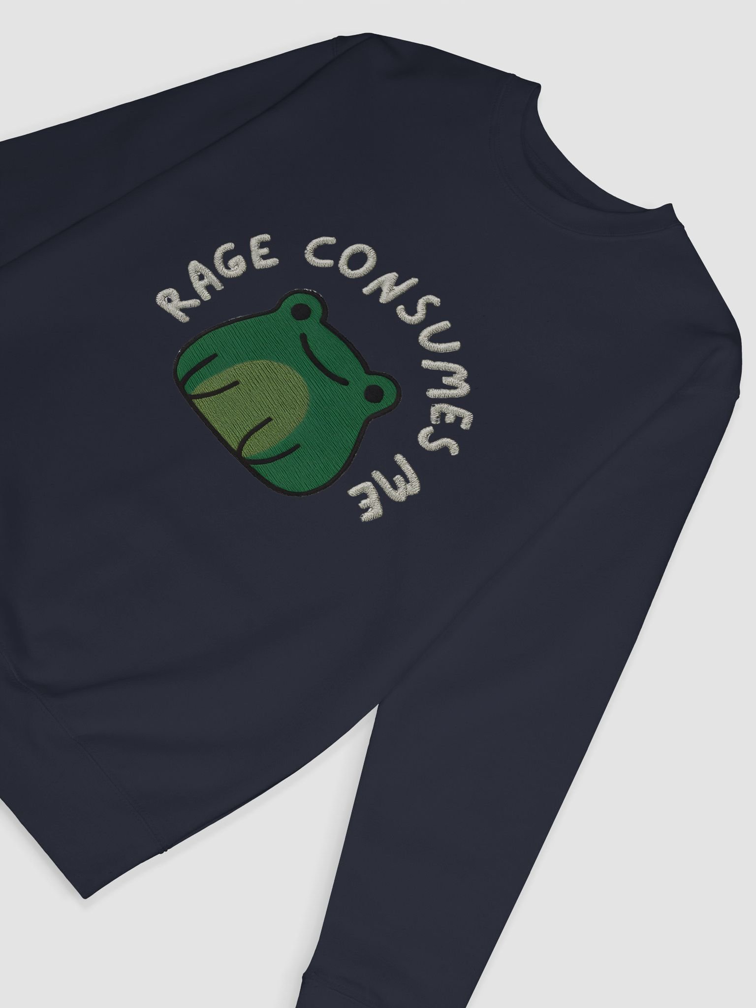 Embroidered Frog Rage Consumes Me product image (11)
