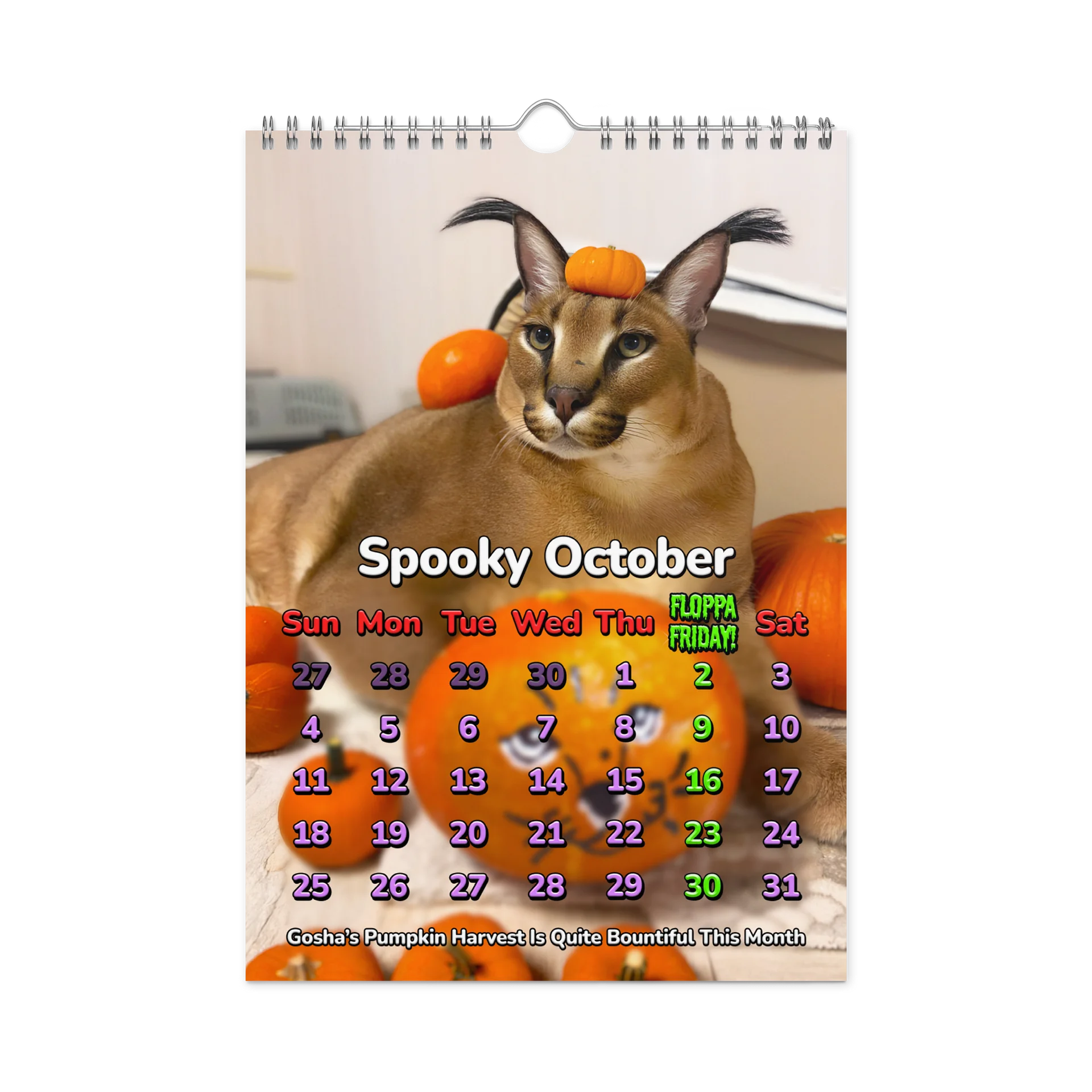 MEDIUM CARACALENDAR 2026 (Limited Edition) product image (12)