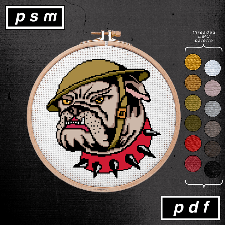 Marine Bulldog Pattern product image (1)