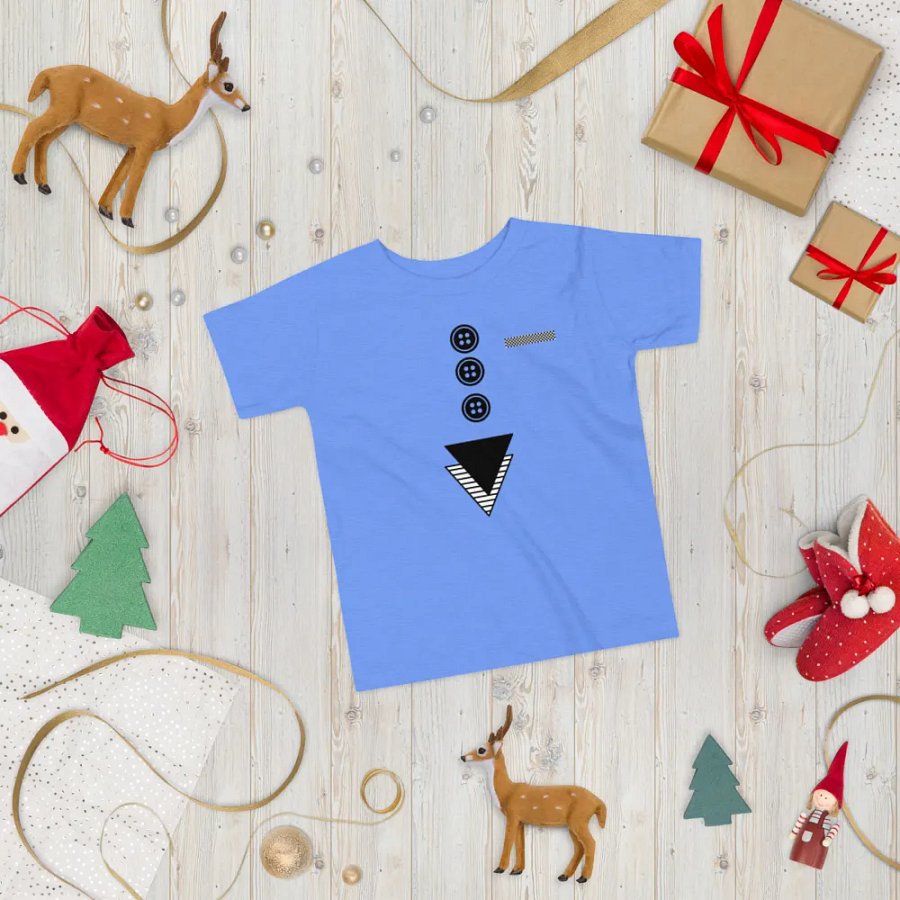 Triangles with buttons and hankie Toddler T-Shirt product image (6)