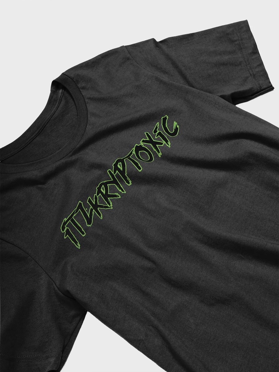 Itzkryptoxic green outline tee product image (3)