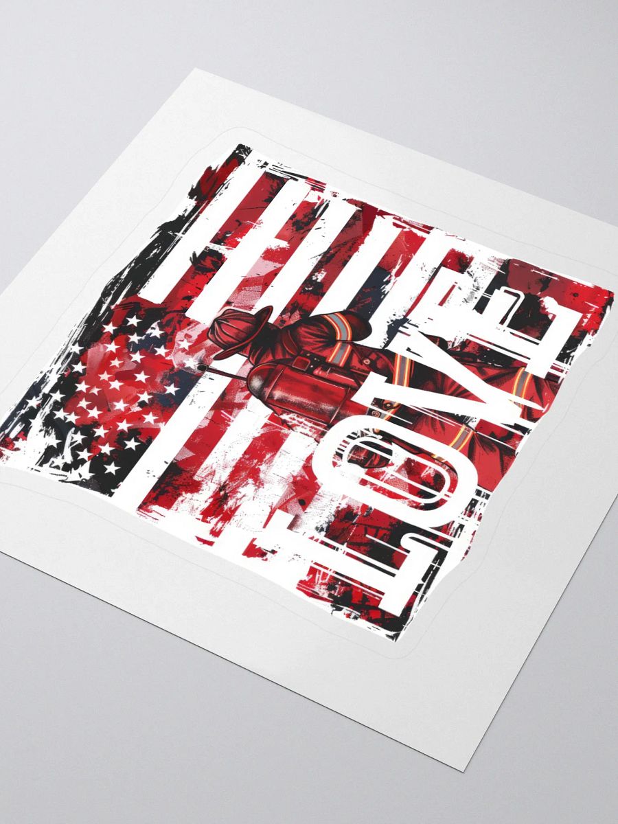American Flag Firefighter Love product image (5)