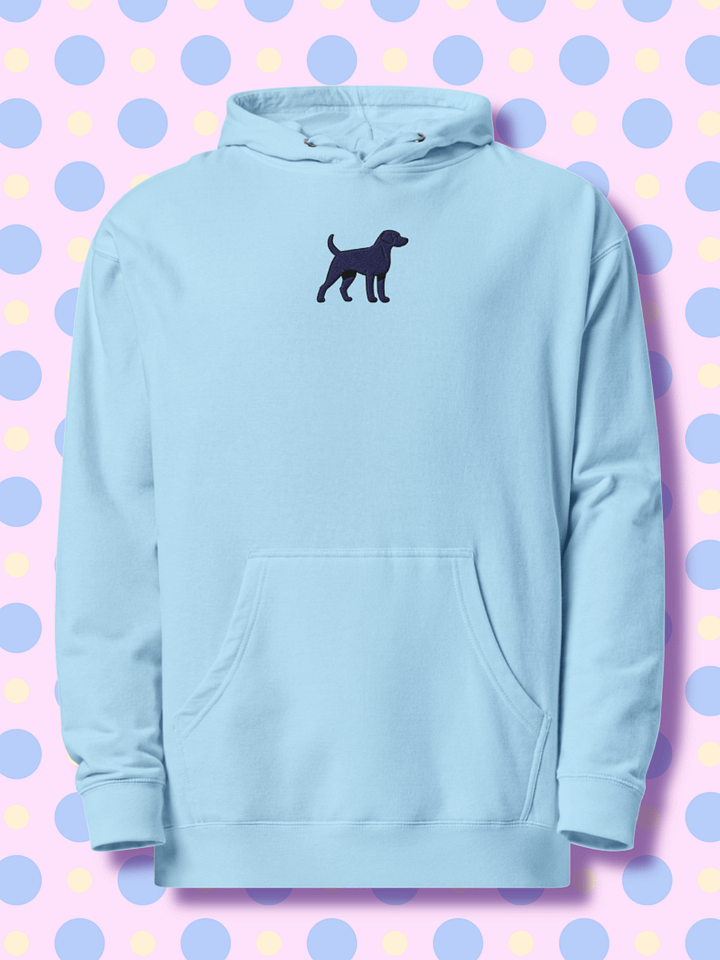 Stylized Labrador Retriever Dog Profile Hoodie product image (1)