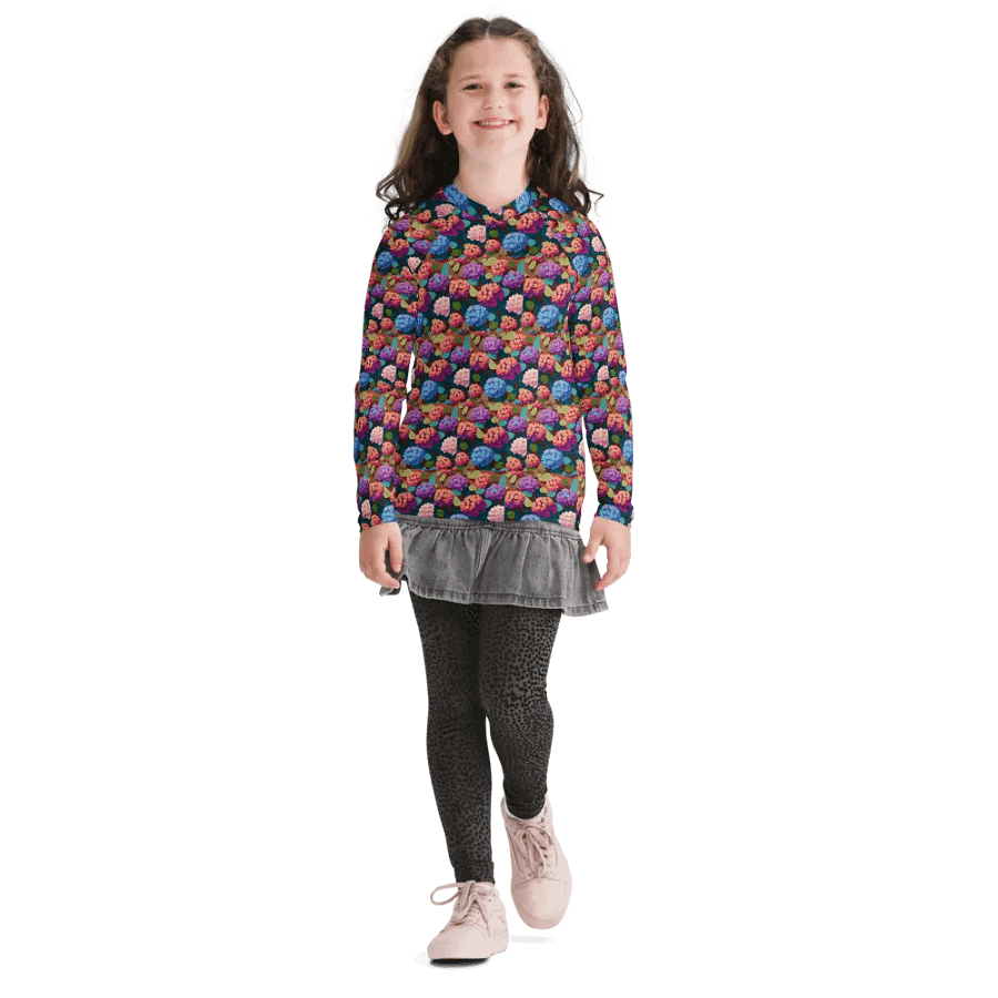 Escape the Ordinary in Vibrant Comfort: All-Over Print Rash Guard product image (4)