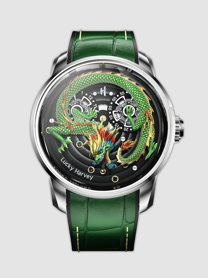 Lucky Harvey Green Dragon Gold Ball product image (1)
