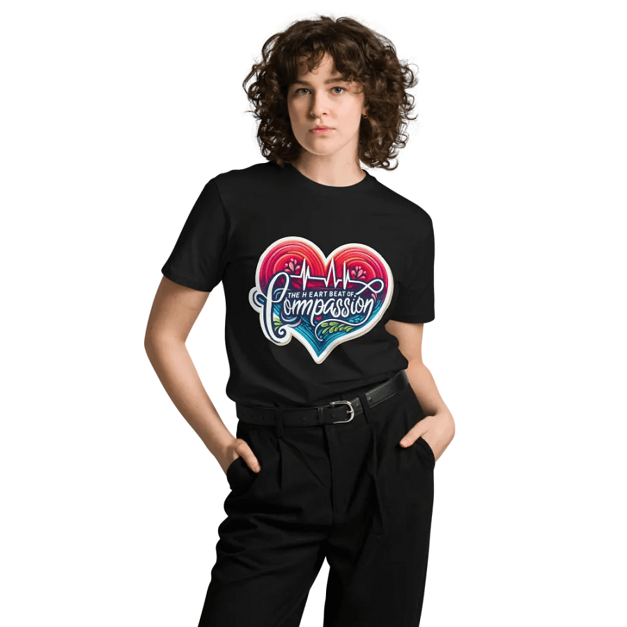 Compassionate Heartbeat EKG T-Shirt product image (11)