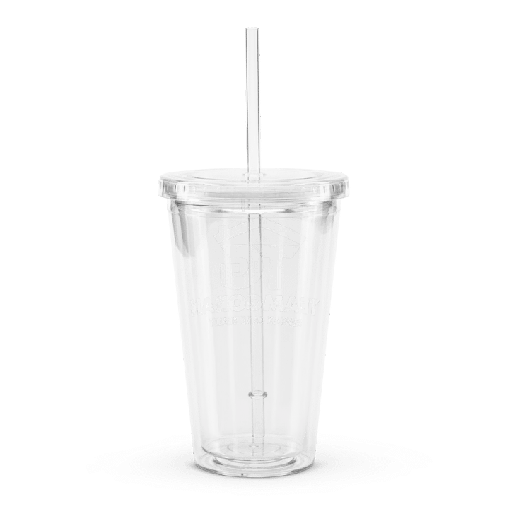 Team Goran Double Wall Clear Plastic Tumbler (16 oz) product image (2)