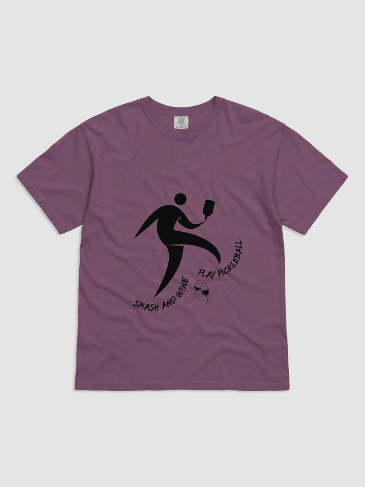 Smash and Wine Pickleball Heavyweight T-Shirt product image (8)