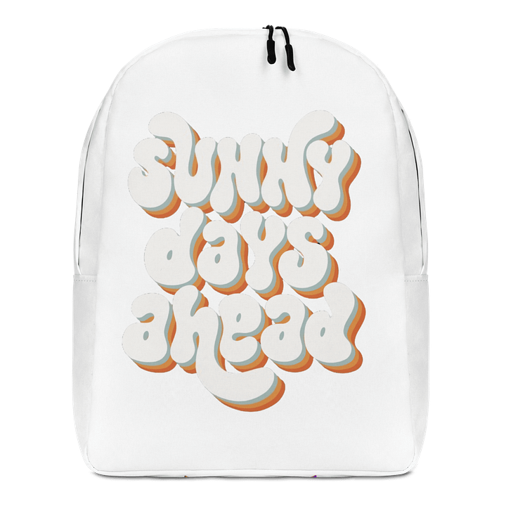 Sunny Days Ahead: Back Pack product image (1)