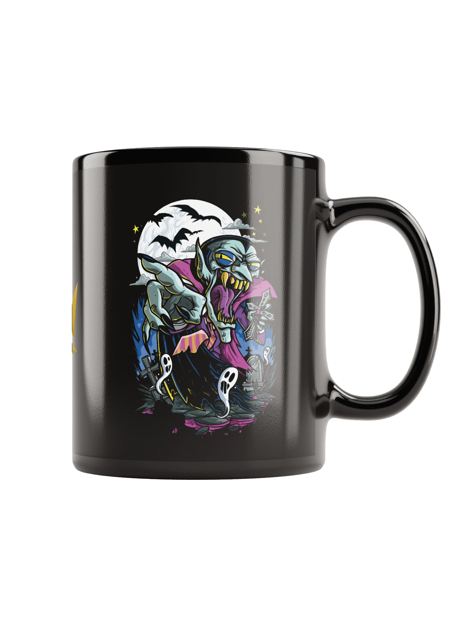 Monstrous Symmetry Black Mug product image (1)