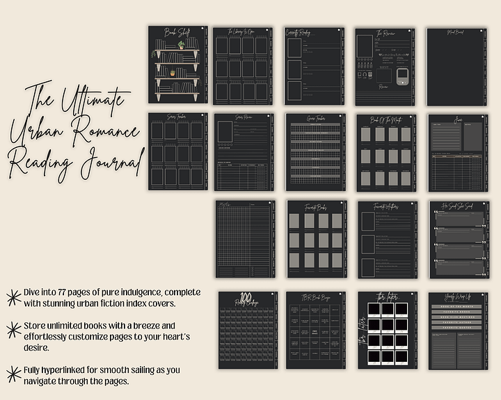 The Ultimate Urban Fiction Reading Planner product image (2)