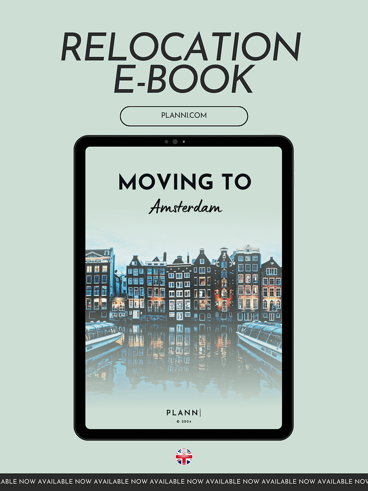 Relocation E-book - Moving to Amsterdam EN | PLANNI product image (1)