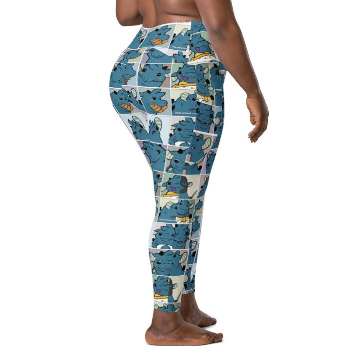 All Over Skyhuahua Leggings product image (1)