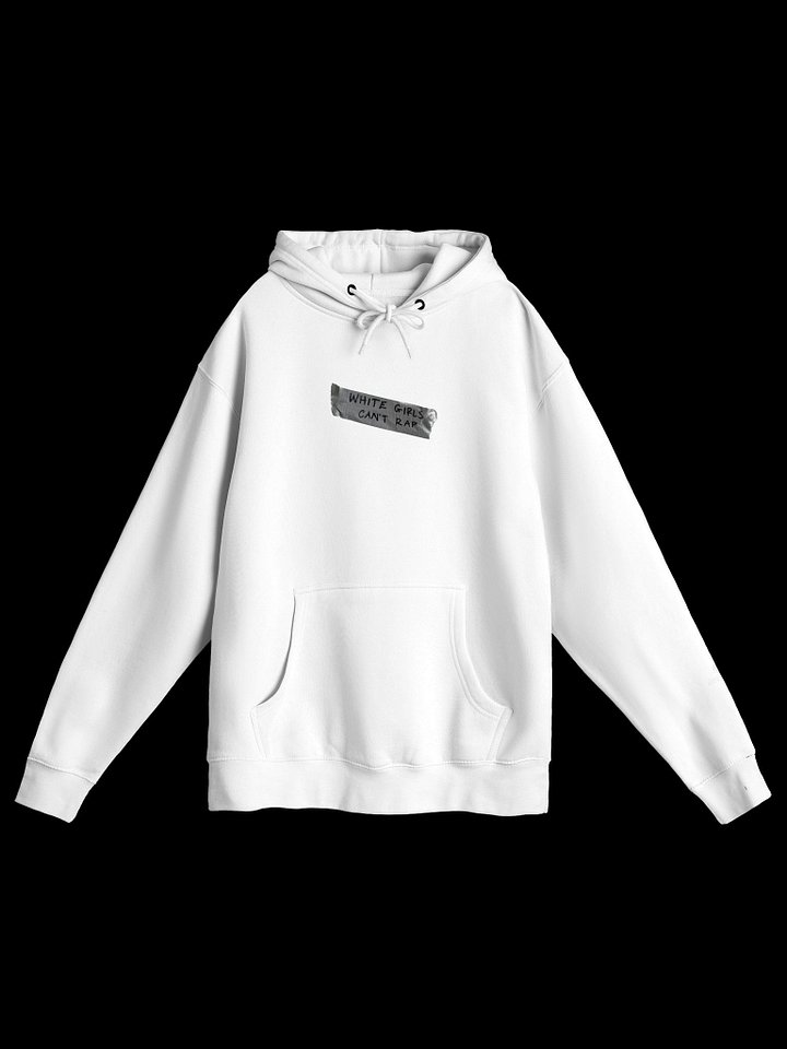 White Girls Can't Rap White Hoodie product image (1)