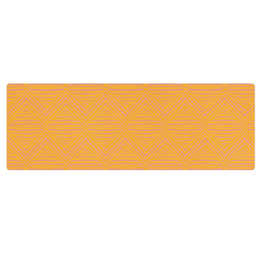 Vibrant African Mudcloth Print - Yellow & Pink product image (2)