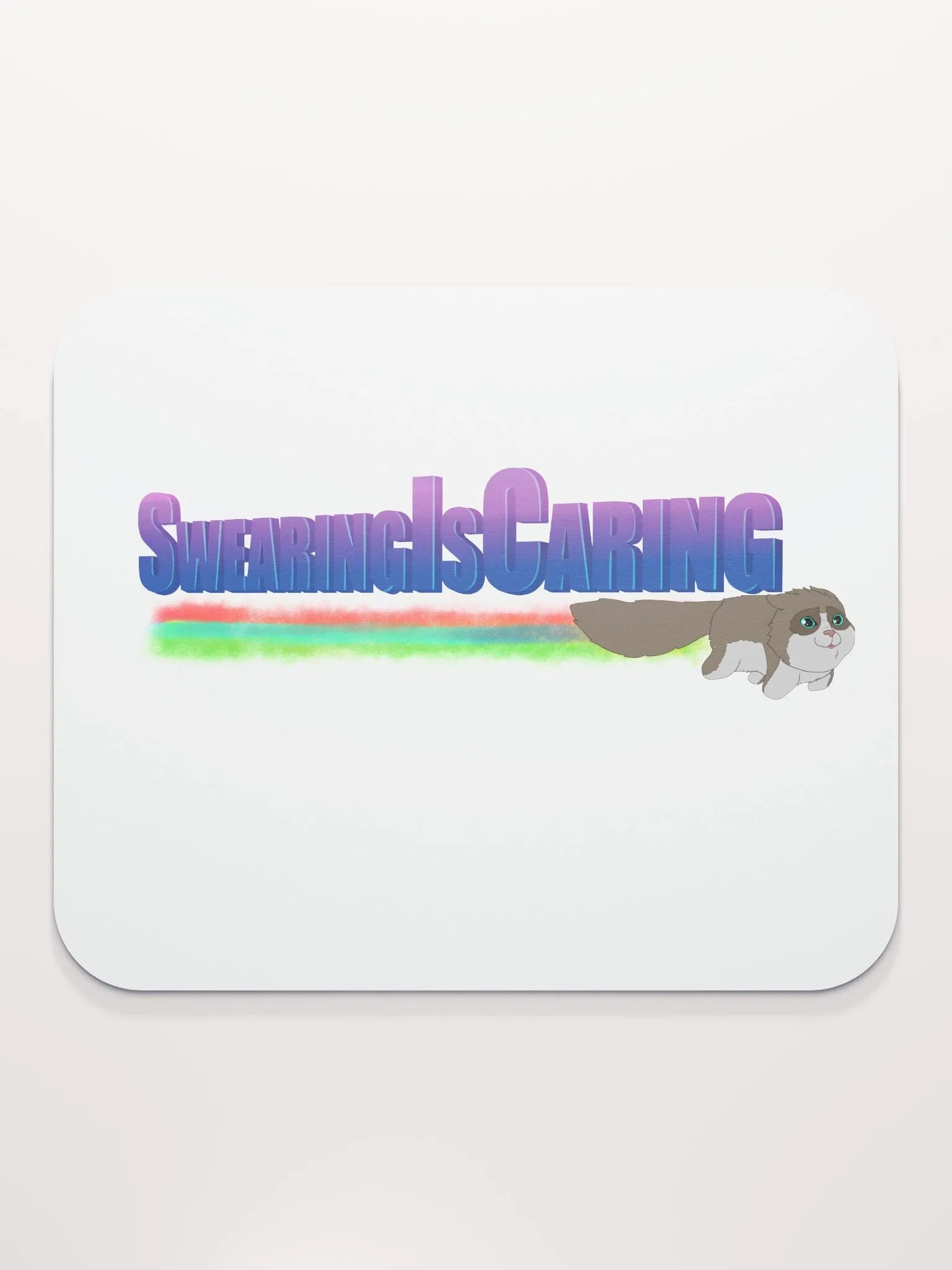 Swearing is Caring Mouse Pad product image (2)