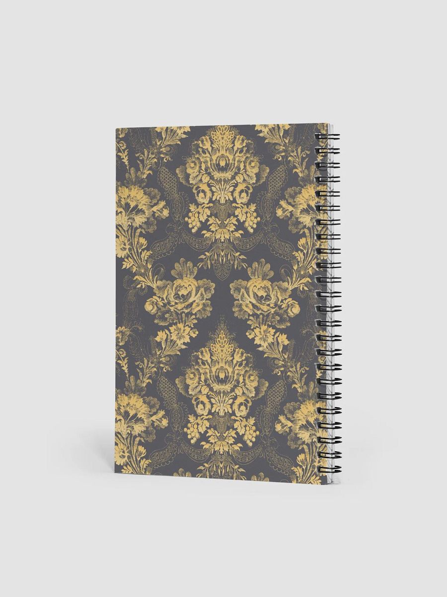 Luxury Floral Spiral Notebook product image (2)