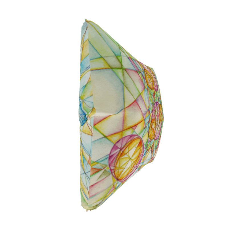 Poinsot's Paper Spaceship 2+3 - Physics of the Gyroscope Pillow product image (5)