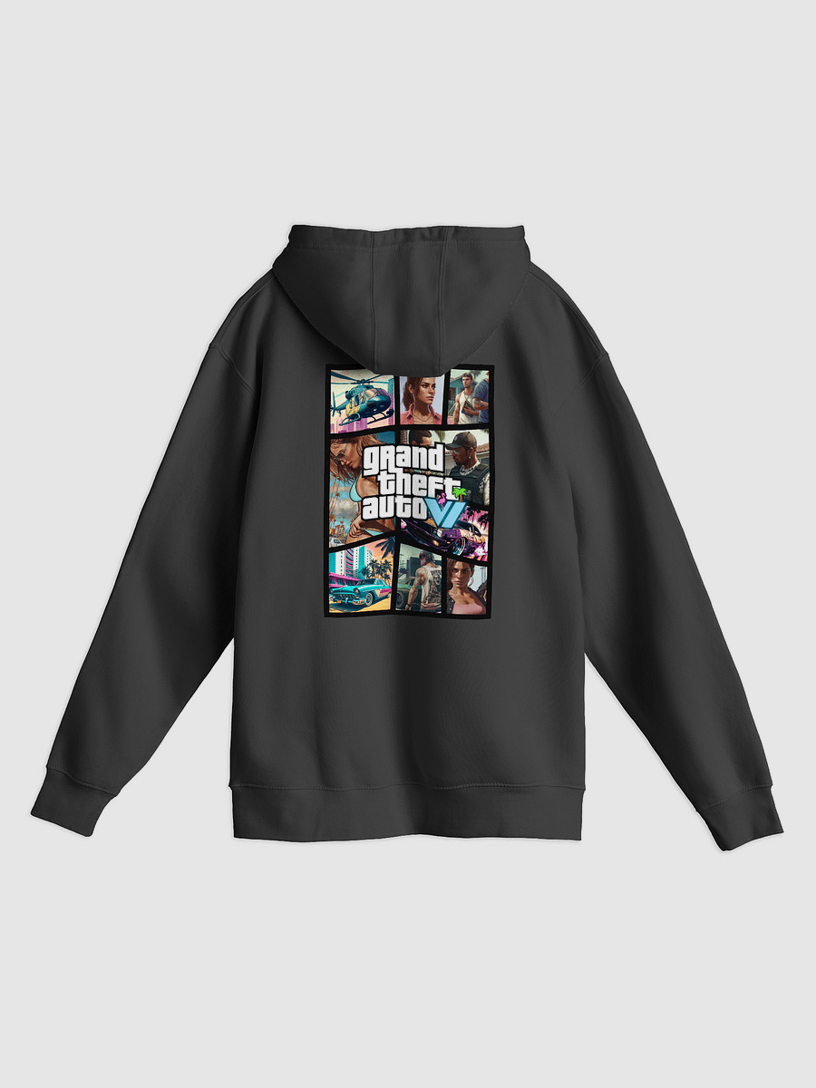 GTA VI Premium Unisex Pullover Hoodie [Backside Print] product image (3)
