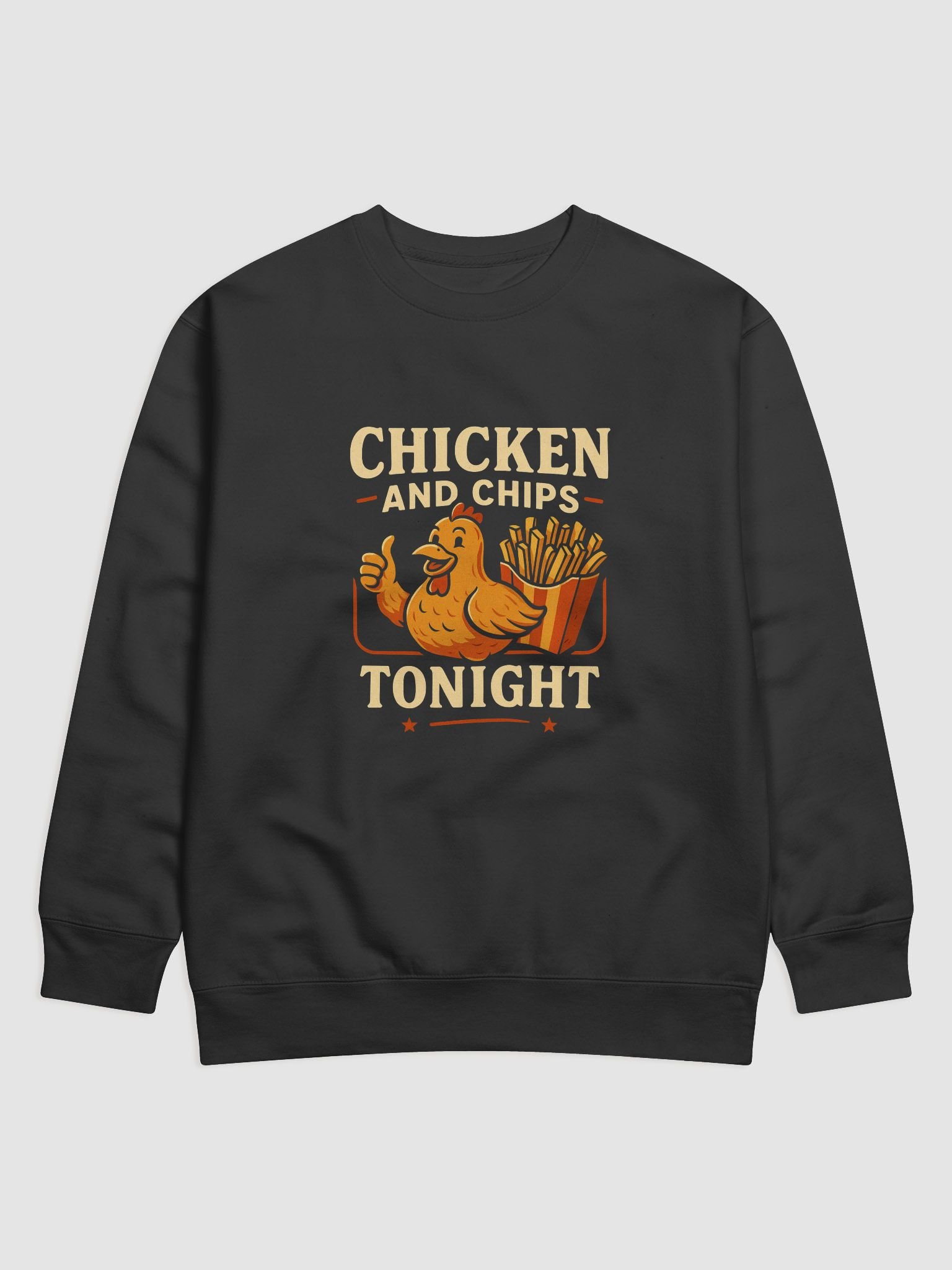 Thumbs Up Chicken & Chips Sweatshirt product image (1)