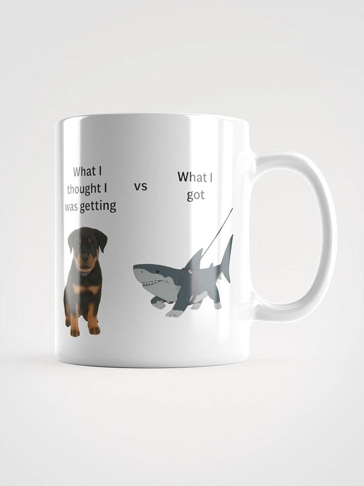 Rottweiler puppy as a shark product image (2)