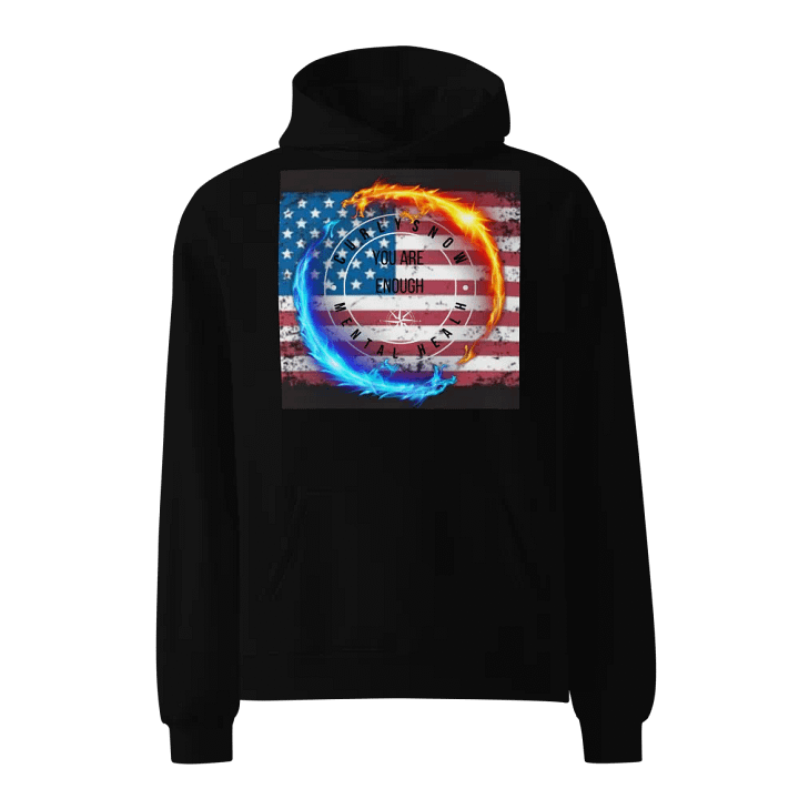 you are enough hoodie product image (1)