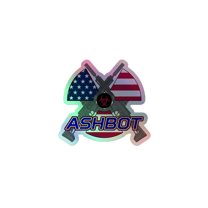 ASHBOT LOGO Holographic Sticker product image (1)