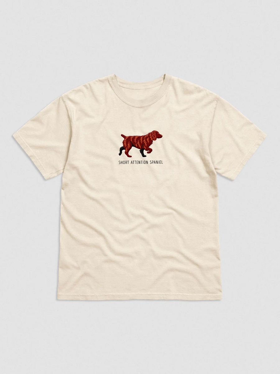 Short Attention Spaniel T-Shirt(Embroidered) of a Boykin Spaniel product image (4)