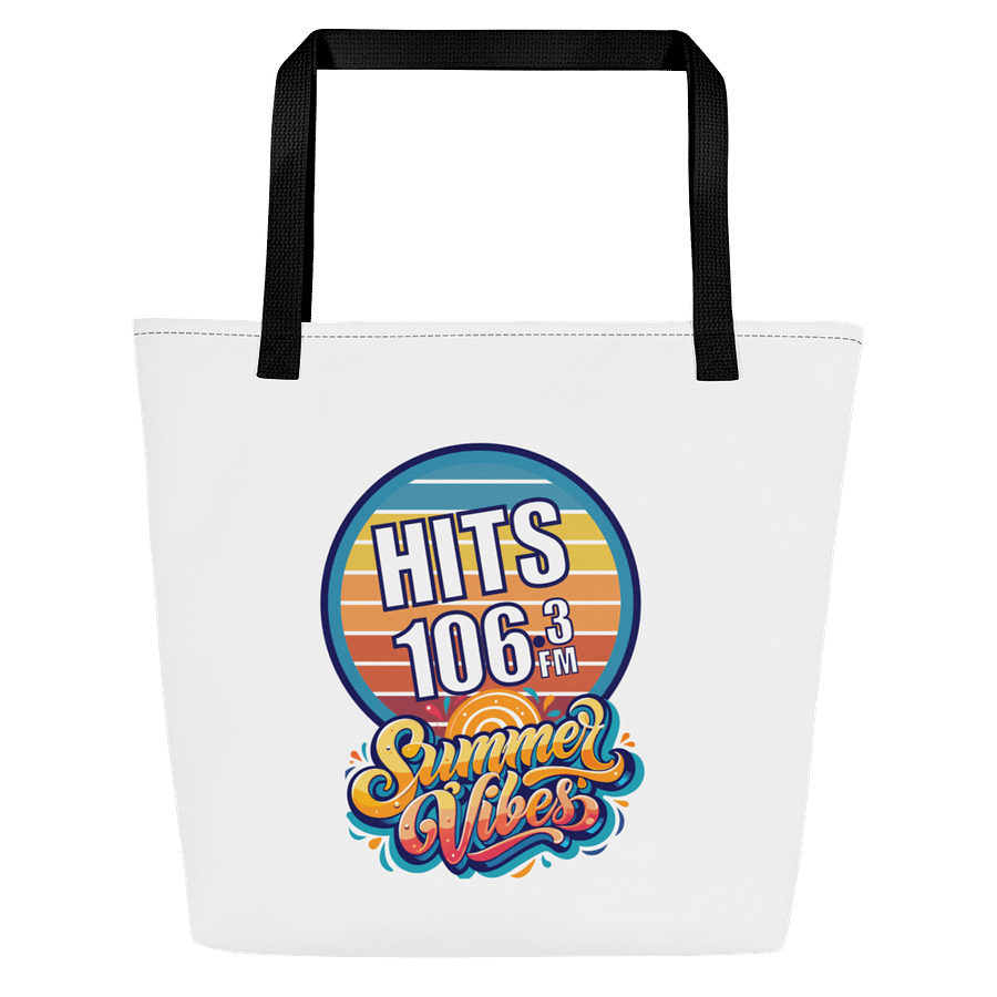 Hits Summer Vibes Large Tote Bag product image (1)