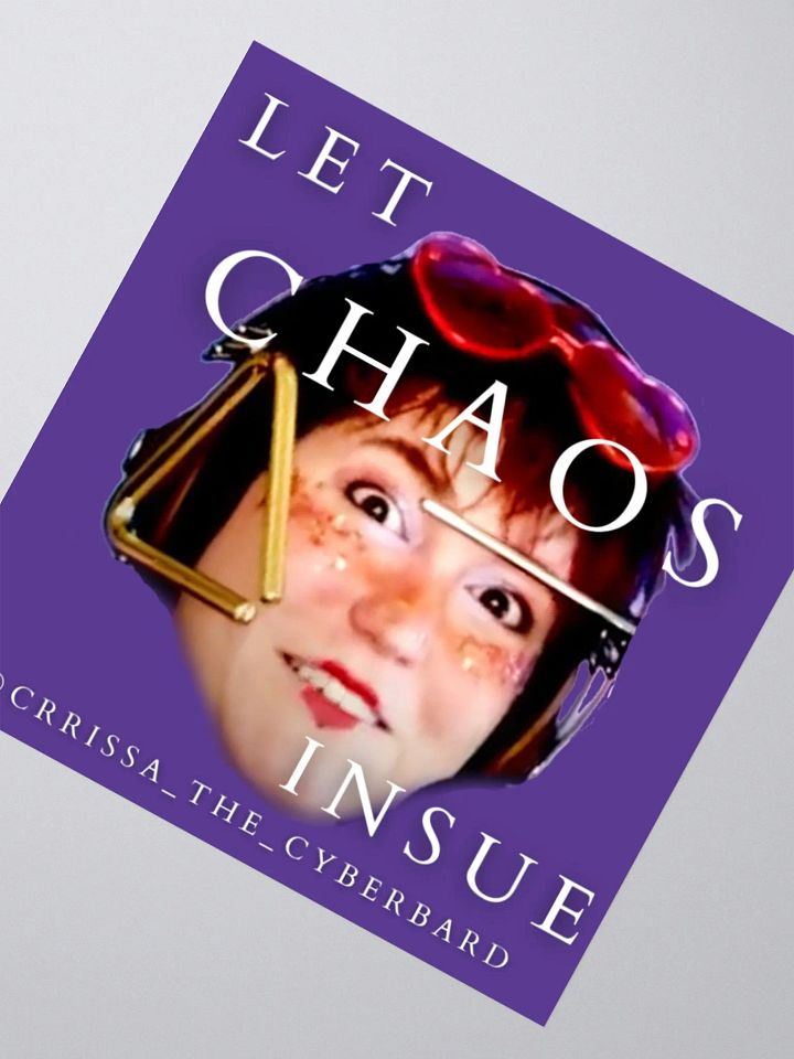 Crrissa - Chaos - Sticker product image (2)