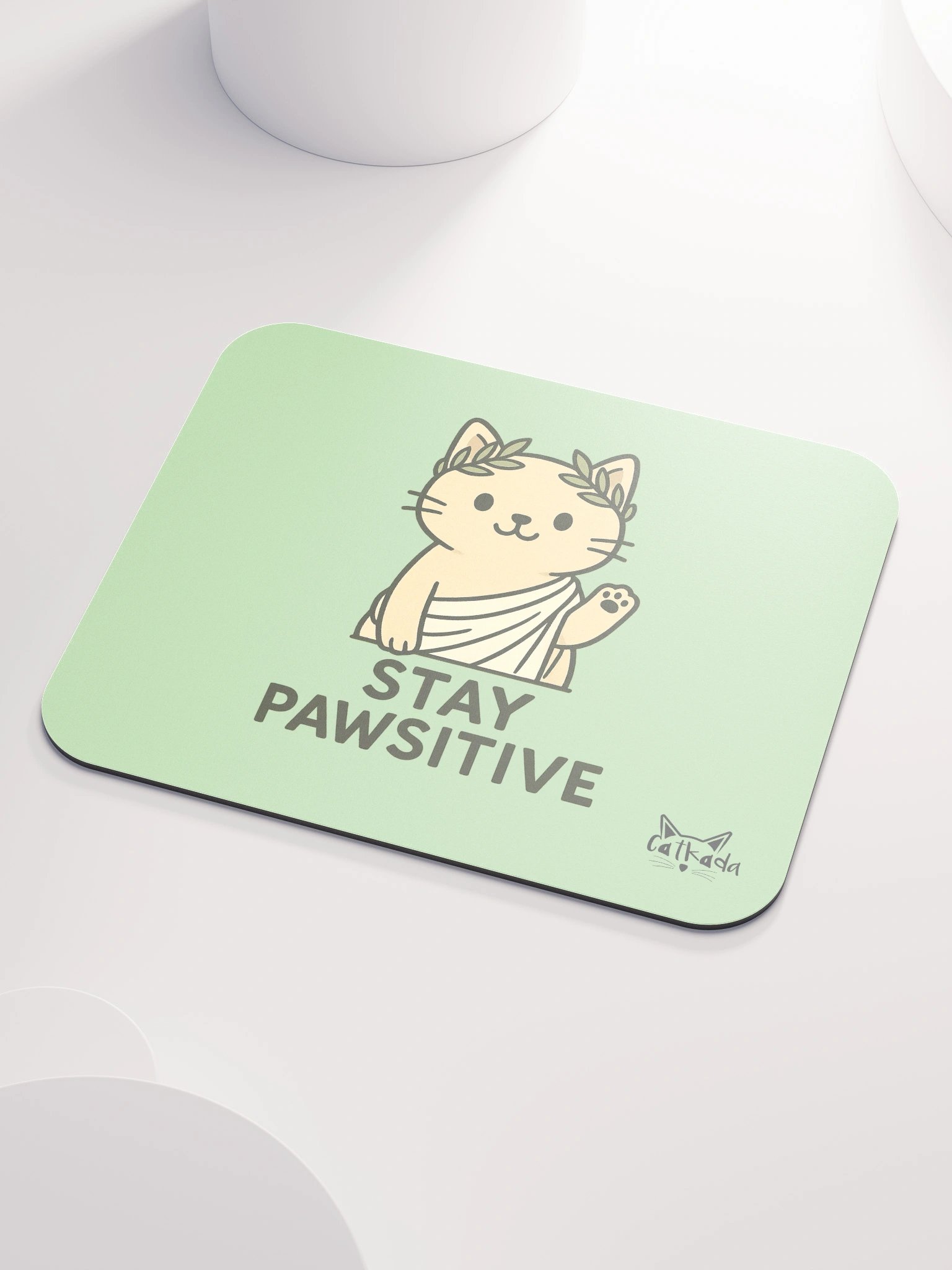 STAY PAWSITIVE MOUSEPAD product image (3)